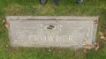 Headstone Arnold Crowder 1910-1995 & Laura Beaulne 1912-1986