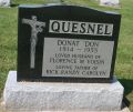 Headstone Donat 'Don' Quesnel 1914-1955