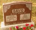 Frederick P. David 23 Mar 1909-29 Nov 1999  & Edna Bishop
1905-1975