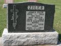 Headstone James Ziler & May Miller & daughters; Veronica bef 1920 died as an infant, Marie 1920-1938, Anna 1925-2004.