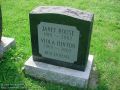 Headstone Janet Ellen Rouse 1918-2002 & Viola Hinton 1909-2003