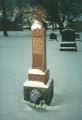 Headstone Valentine Wild 1866-1929 & Bridget Agnes O'Sullivan 1876-1959 and Valentine's sister Ellen 1873-1921 (wintertime peace)