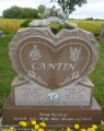 Headstone Jean-Paul Cantin 1935-2011 & Bettie-Lou Lesley 1940-1999