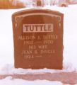 Allison I. Tuttle 1902-1970 & Jean Beryl Dingle 1924-2008 