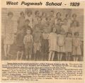 West Pugwash School 1929-30 